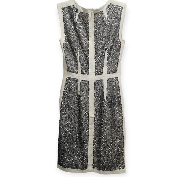 BCBG Max Azria Black and White Dress - Size 2 - Gently Worn - Picture 2 of 2